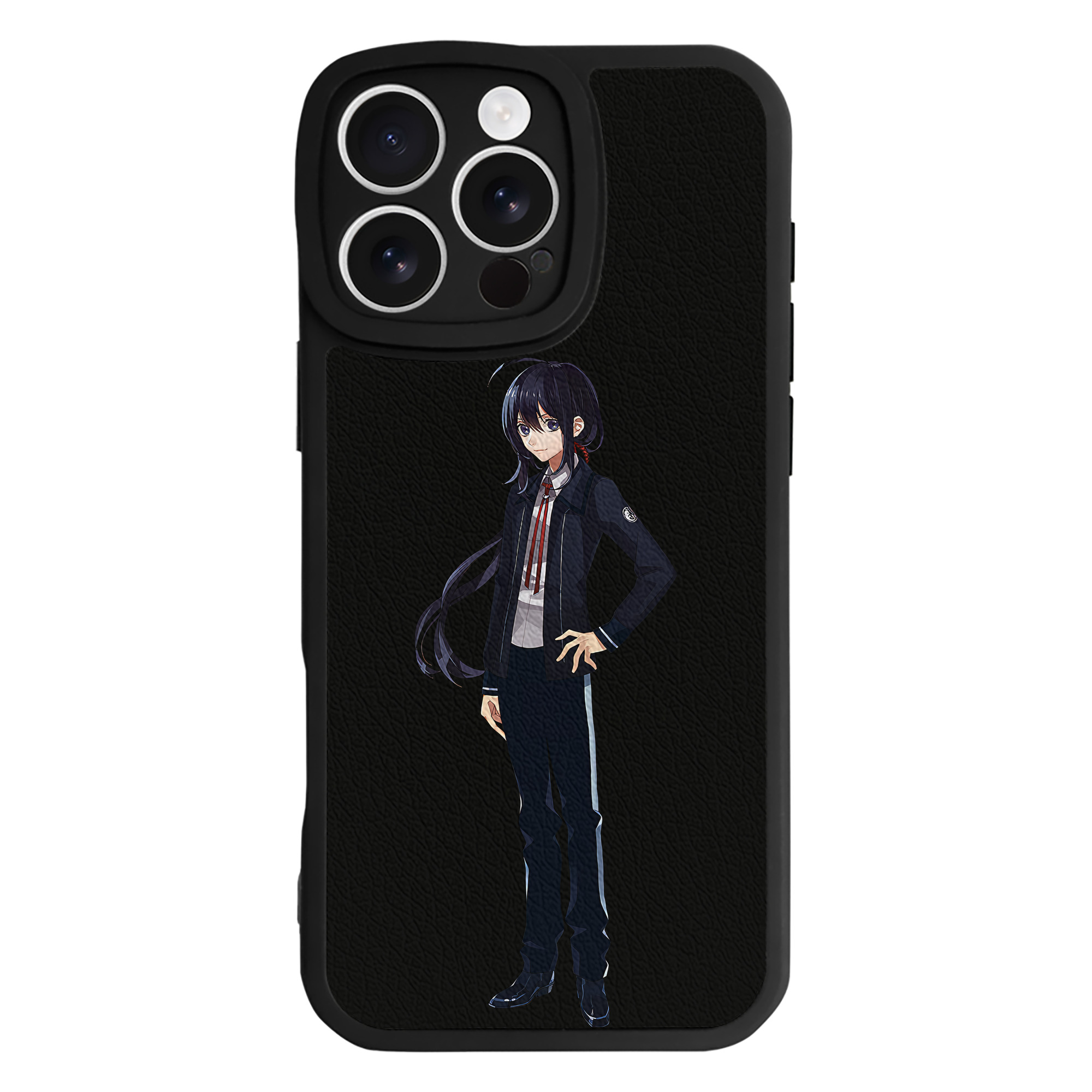 （画像用） 刀剣乱舞 Touken Ranbu 【iPhone 16シリーズ対応】シリコンスマホケース（レザー調） 材質：シリコン